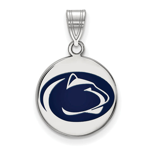 SS Penn State University Medium Enamel Disc Pendant