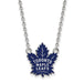 SS NHL Toronto Maple Leafs Lg Enl Pendant w/Necklace