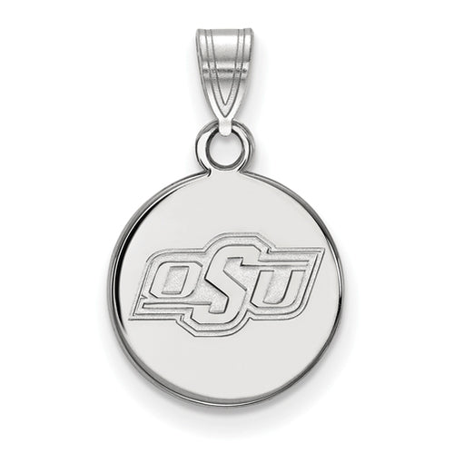 SS Oklahoma State University Small Disc Pendant