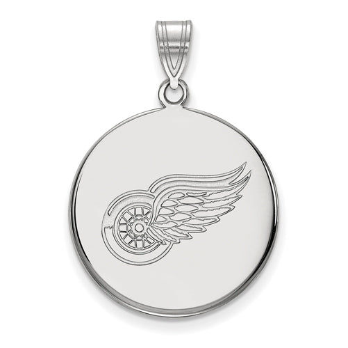 14kw NHL Detroit Red Wings Large Disc Pendant
