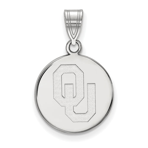 SS University of Oklahoma Medium Disc Pendant