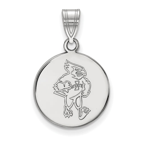 10kw Iowa State University Medium "Cy the Cardinal" Pendant