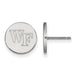SS Wake Forest University Small WF Disc Earrings