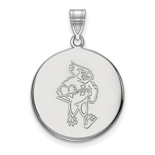 SS Iowa State University Large "Cy the Cardinal" Pendant