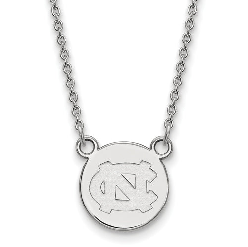 SS University of North Carolina Small NC Logo Disc w/Necklace