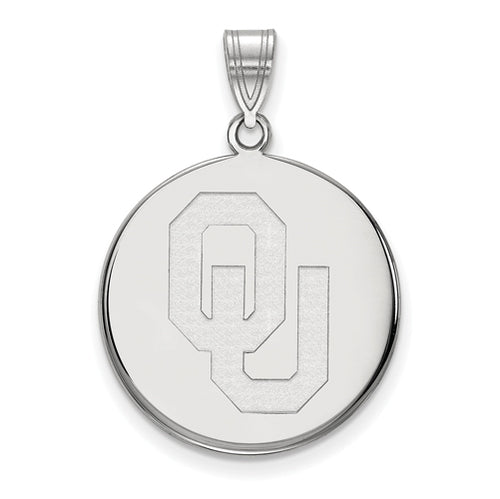 SS University of Oklahoma Large Disc Pendant