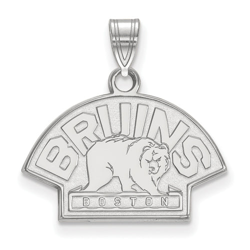 10kw NHL Boston Bruins Small Bear Pendant