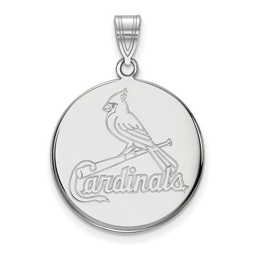 SS MLB  St. Louis Cardinals Large Disc Pendant