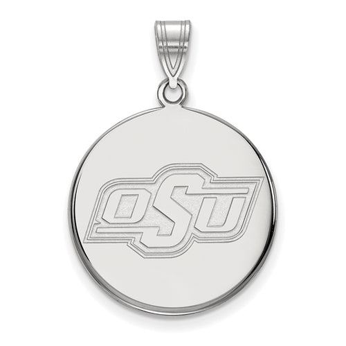 SS Oklahoma State University Large Disc Pendant