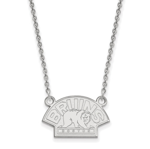 10kw NHL Boston Bruins Small Bear Pendant w/Necklace