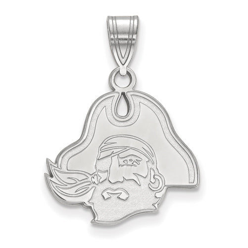 SS East Carolina University Medium Pirate Head Pendant