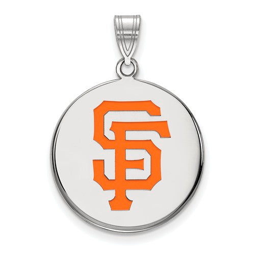 SS MLB  San Francisco Giants Large Enamel Disc Pendant