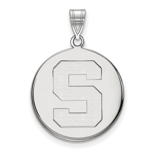 SS Michigan State University Large Disc Spartans Pendant
