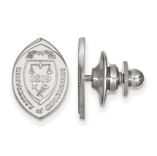 14kw University of Cincinnati Crest Lapel Pin