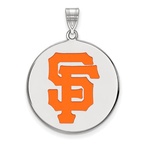 SS MLB  San Francisco Giants XL Enamel Disc Pendant