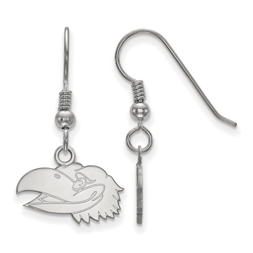 SS University of Kansas XS Left Head Dangle Earrings