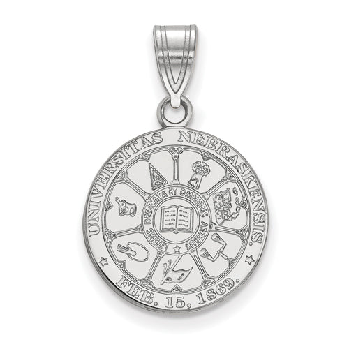 SS University of Nebraska Medium Crest Pendant