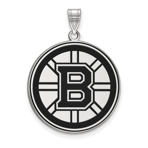 SS NHL Boston Bruins XL Enamel Logo Pendant