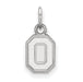 14kw Ohio State U XS Athletic "O" Pendant