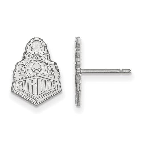 SS Purdue Small Post Boilermaker Earrings