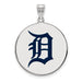 SS MLB  Detroit Tigers XL Enamel Disc Pendant