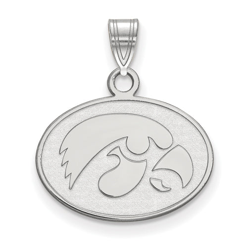 10kw University of Iowa Small Hawkeye Disc Pendant