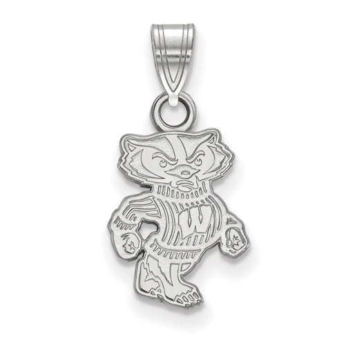 SS University of Wisconsin Small Bucky Pendant