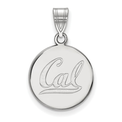 SS Univ of California Berkeley Medium Disc Pendant