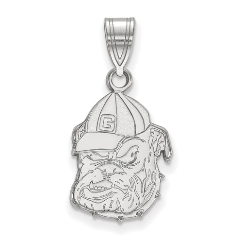 14kw University of Georgia Medium Bulldog Pendant