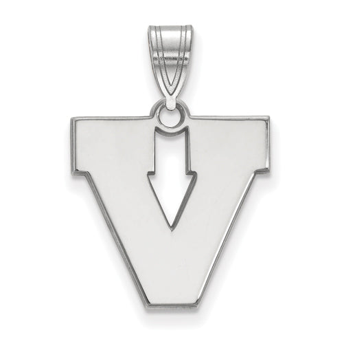 14kw University of Virginia Medium V Logo Pendant