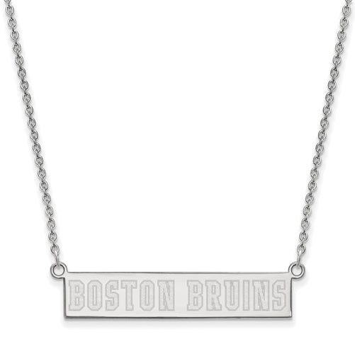 SS Boston Bruins Small Bar Necklace