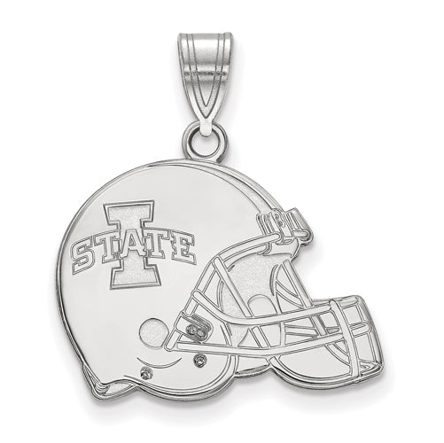 14kw Iowa State University Football Helmet Pendant