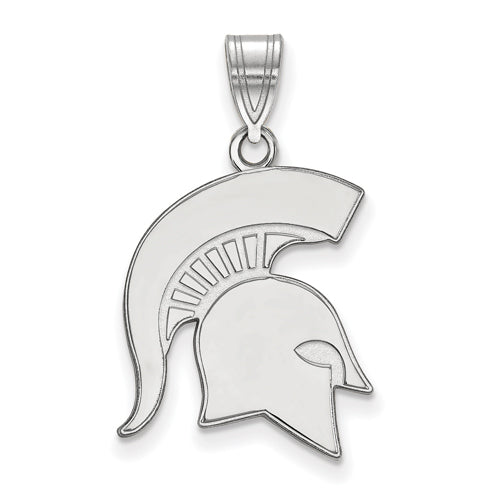 14kw Michigan State University Large Spartans Pendant