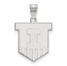 10kw University of Illinois Large Victory Badge Pendant