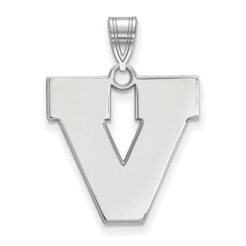 14kw University of Virginia Large V Logo Pendant