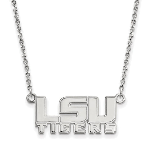 SS Louisiana State University Small LSU TIGERS Pendant w/Necklace