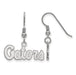 SS University of Florida XS Script Gators Dangle Wire Earrings