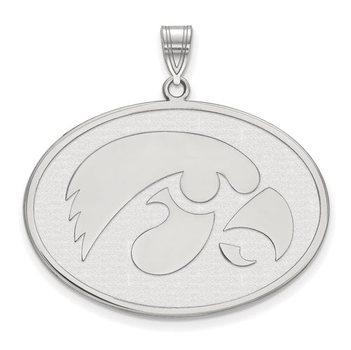 SS University of Iowa XL Hawkeye Disc Pendant