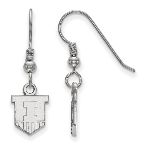 SS University of Illinois XS Victory Badge Victory Badge Dangle Earrings