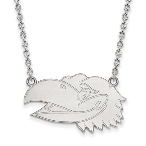 SS University of Kansas Large Head Pendant w/Necklace