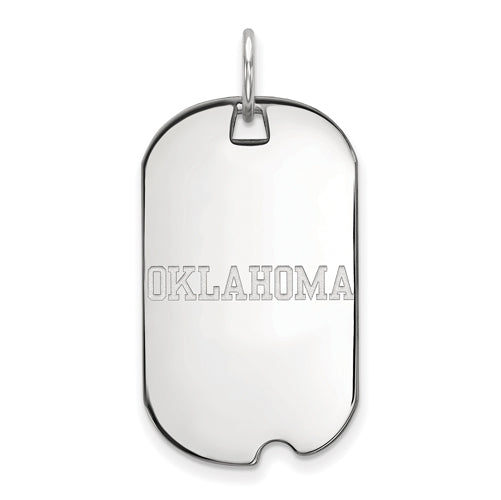 10kw University of Oklahoma Small "OKLAHOMA" Dog Tag