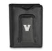 SS Villanova Univ Black Leather Money Clip Wallet
