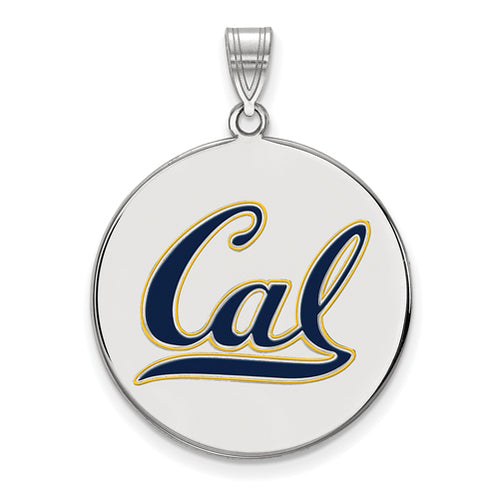 SS U of California Berkeley XL Enamel Disc Pendant