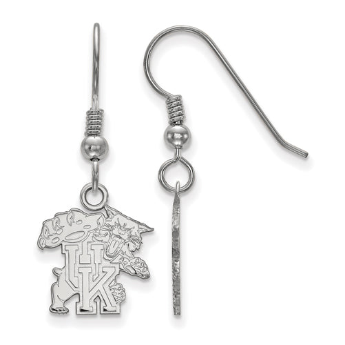 SS University of Kentucky Small U-K Wildcat Dangle Earrings