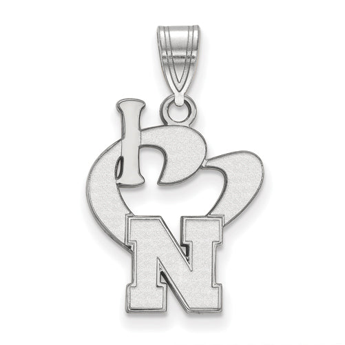 SS University of Nebraska Large I Love Letter N Pendant
