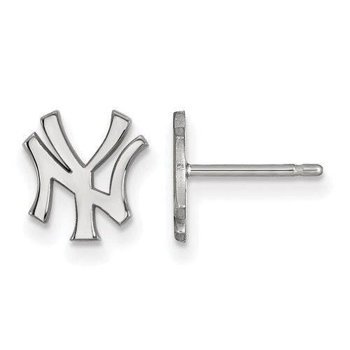 SS MLB  New York Yankees XS NY Alternate Post Earrings