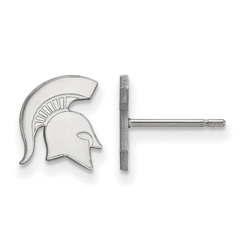 14kw Michigan State University XS Post Spartans Earrings