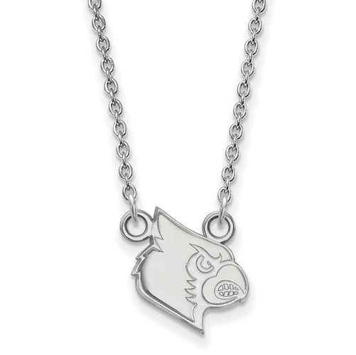 10kw University of Louisville Small Cardinal Pendant w/Necklace