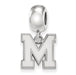 SS University of Memphis Small Bead Charm