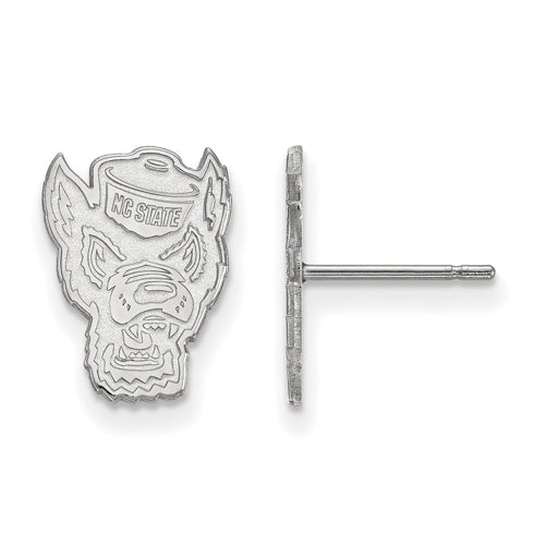 SS North Carolina State University Small Post Wolfpack Earrings